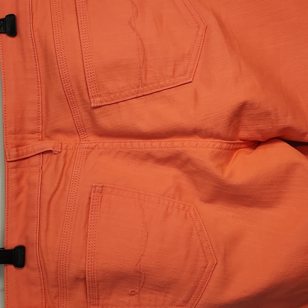 Bold Cropped Kick Flare Jeans - Bright Pink, Stretchy & Fun! - Picture 3 of 12